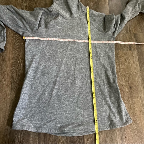 Lululemon Rulu Hill & Valley Turtleneck Heathered Slate - Picture 9 of 10